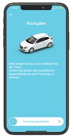 FINal MOQO SWN abschließen Rückgabe Carsharing - Stadtwerke Neumarkt